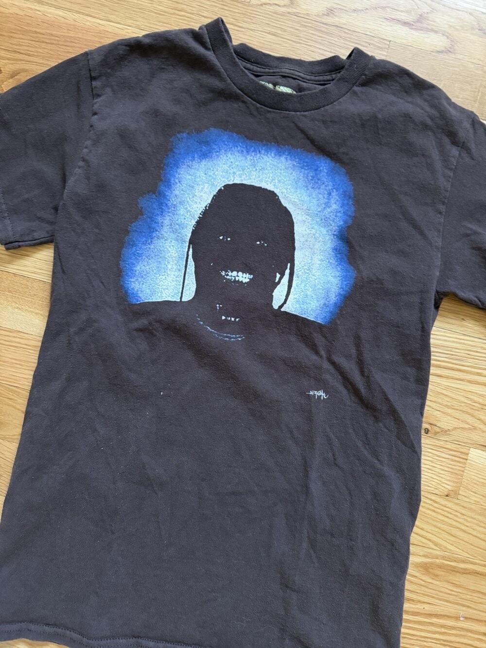 Travis Scott Shirt Mens Brown Tour I Know Double Sided 2018 Concert Tee